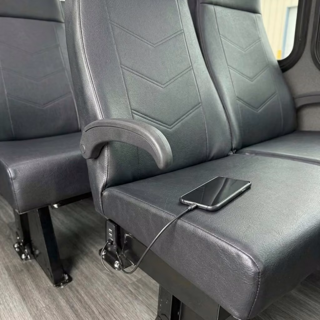 celina 15 passenger minibus usb charging