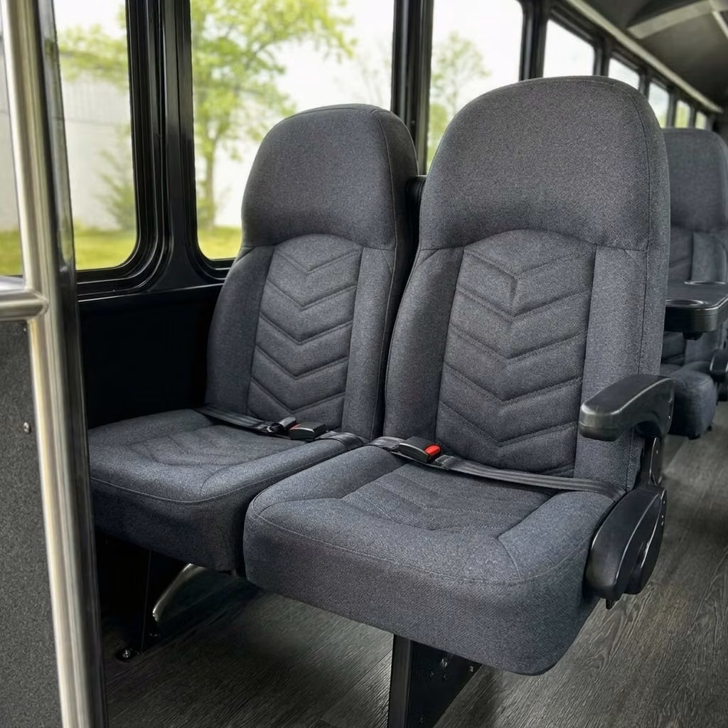 celina 25 passenger minibus high back seats