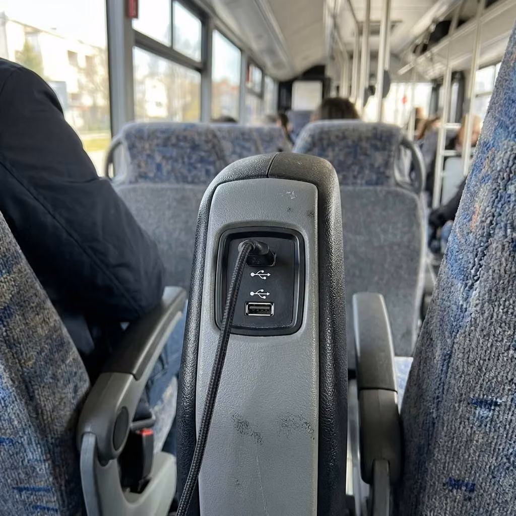celina 28 passenger minibus usb charging