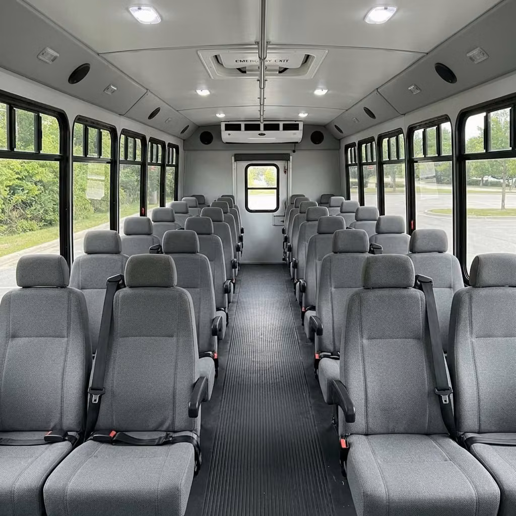 celina 30 passenger minibus seating