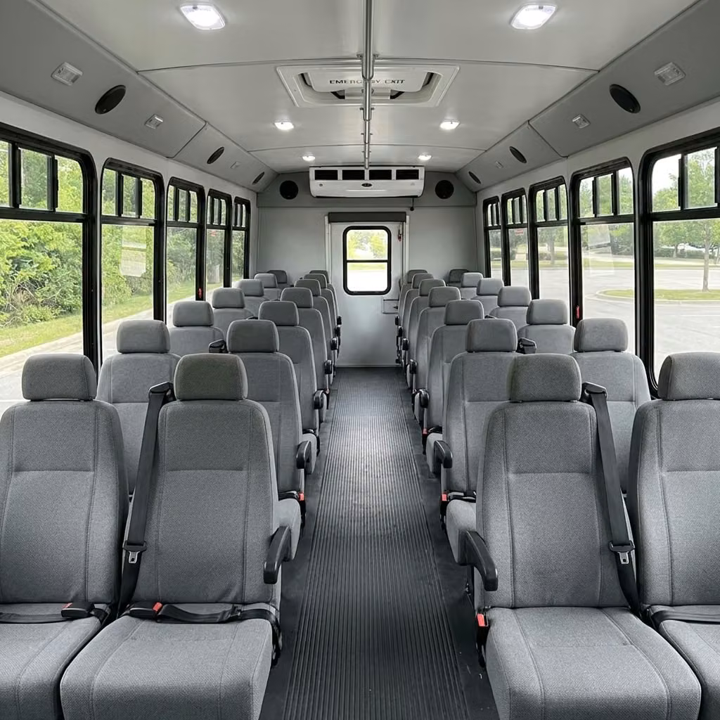 celina 35 passenger minibus seating