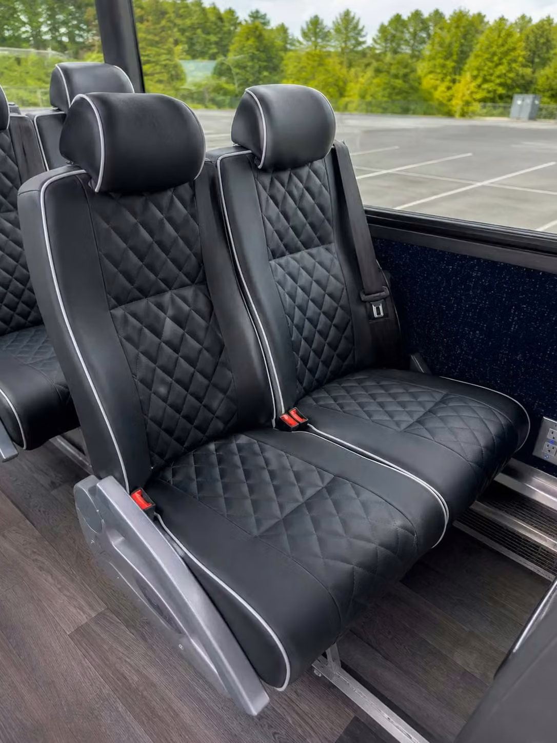 celina 56 passenger charter bus reclining seats