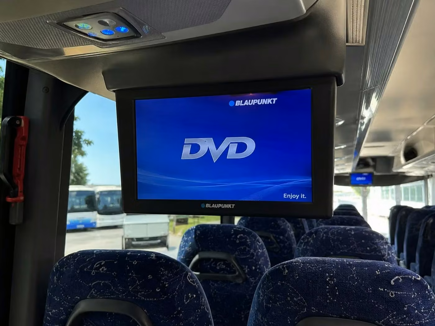 celina charter bus tv monitors