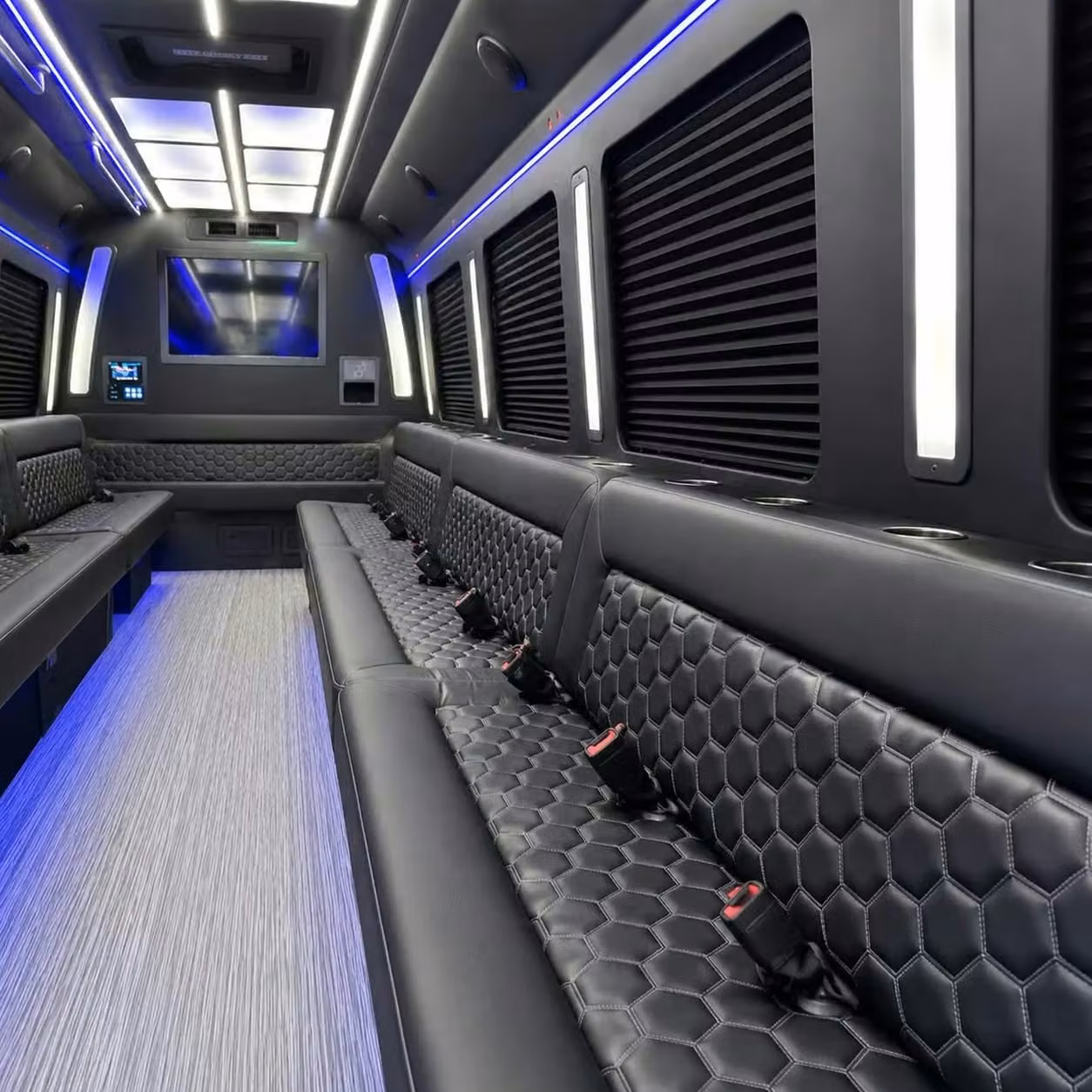 celina party bus party lighting