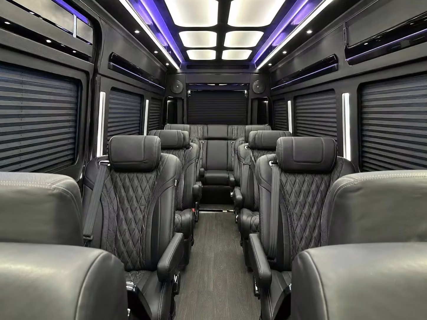 celina sprinter van rental with driver reclining seats
