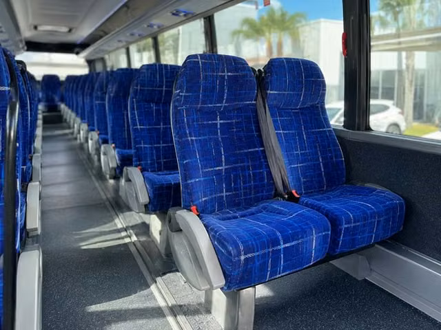 celina charter bus interior