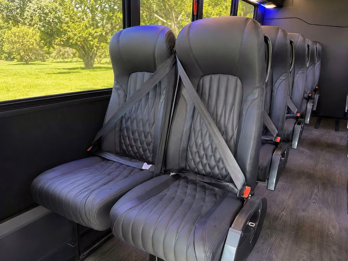 20 passenger minibus inside
