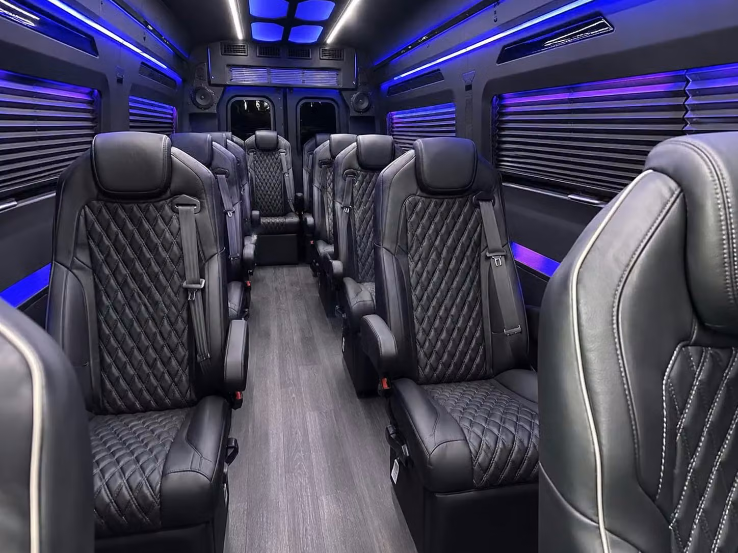 sprinter van with driver interior
